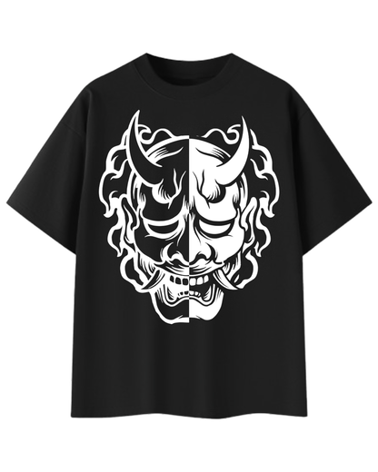 Hannya Mask Samurai T-Shirt | ReaperCult