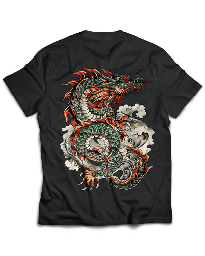 Traditional Japanese Dragon T-Shirt | ReaperCult