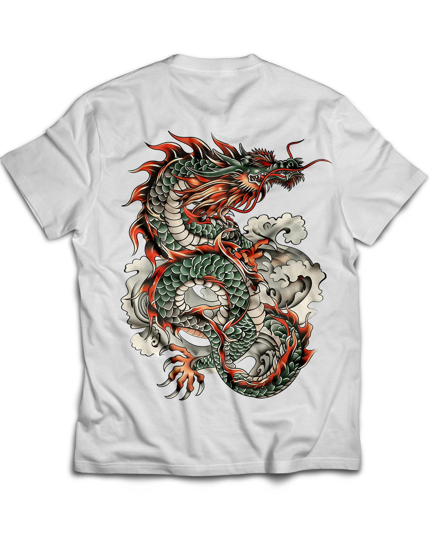 Traditional Japanese Dragon T-Shirt | ReaperCult