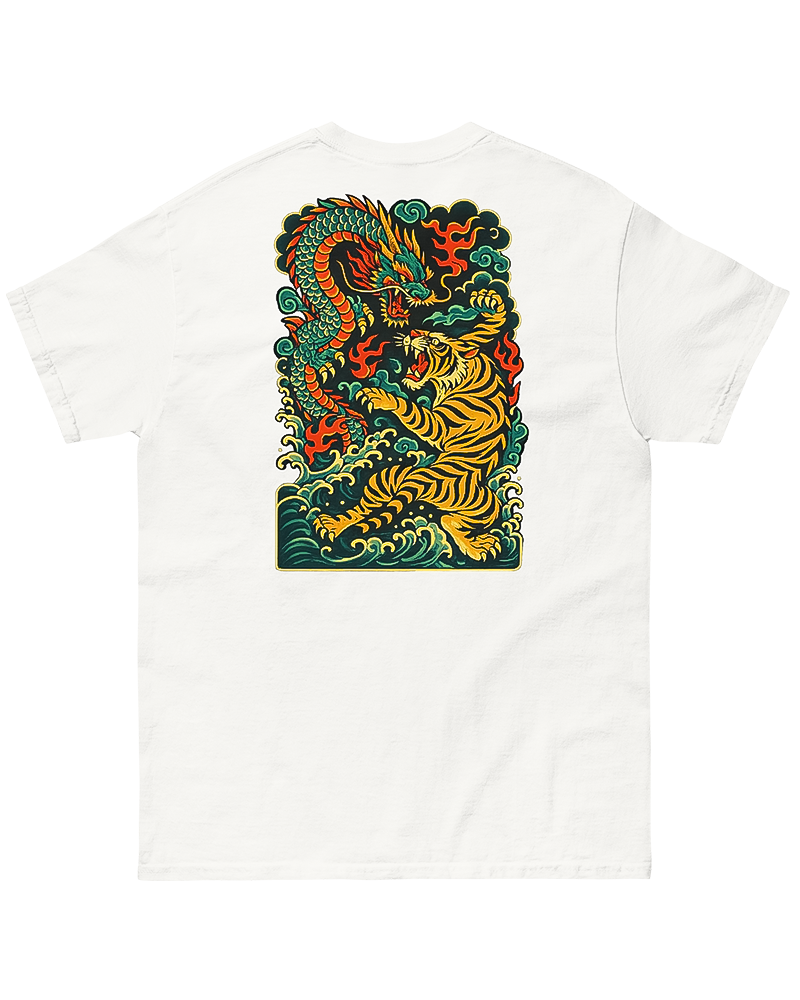 Dragon VS Tiger T-Shirt | ReaperCult