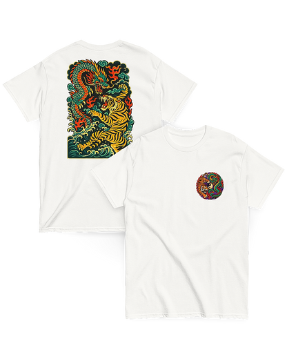 Dragon VS Tiger T-Shirt | ReaperCult
